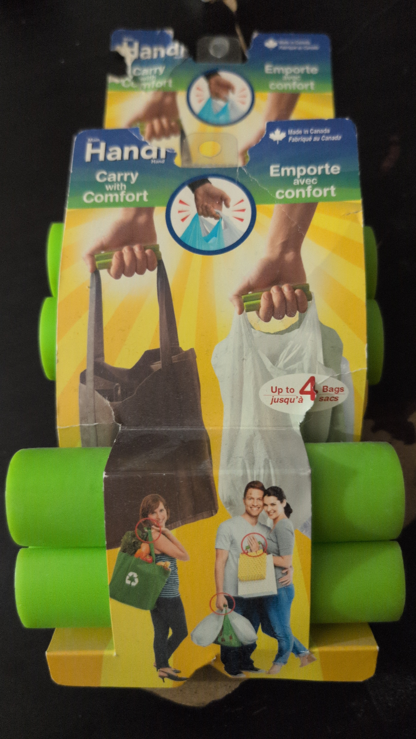 Hand Carry Comfort Grips - Package of 2