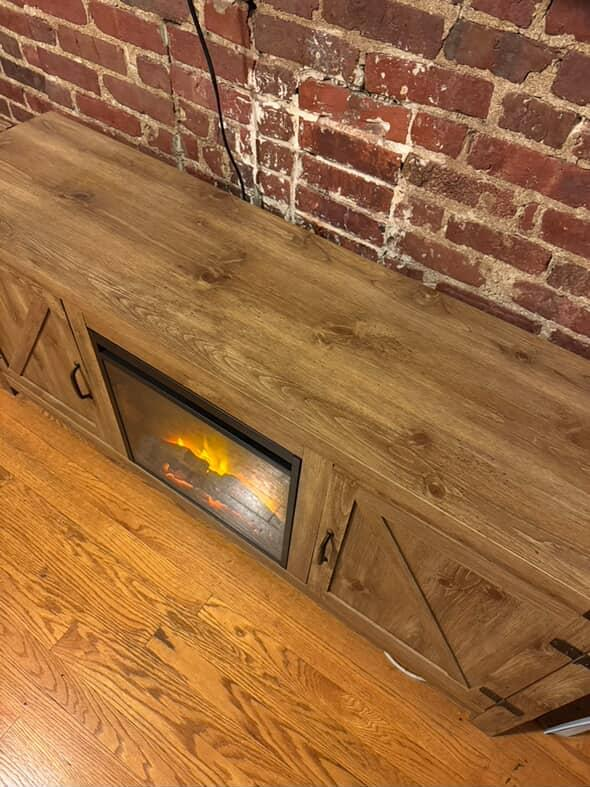 Electric Fireplace TV Stand Console - photo 3
