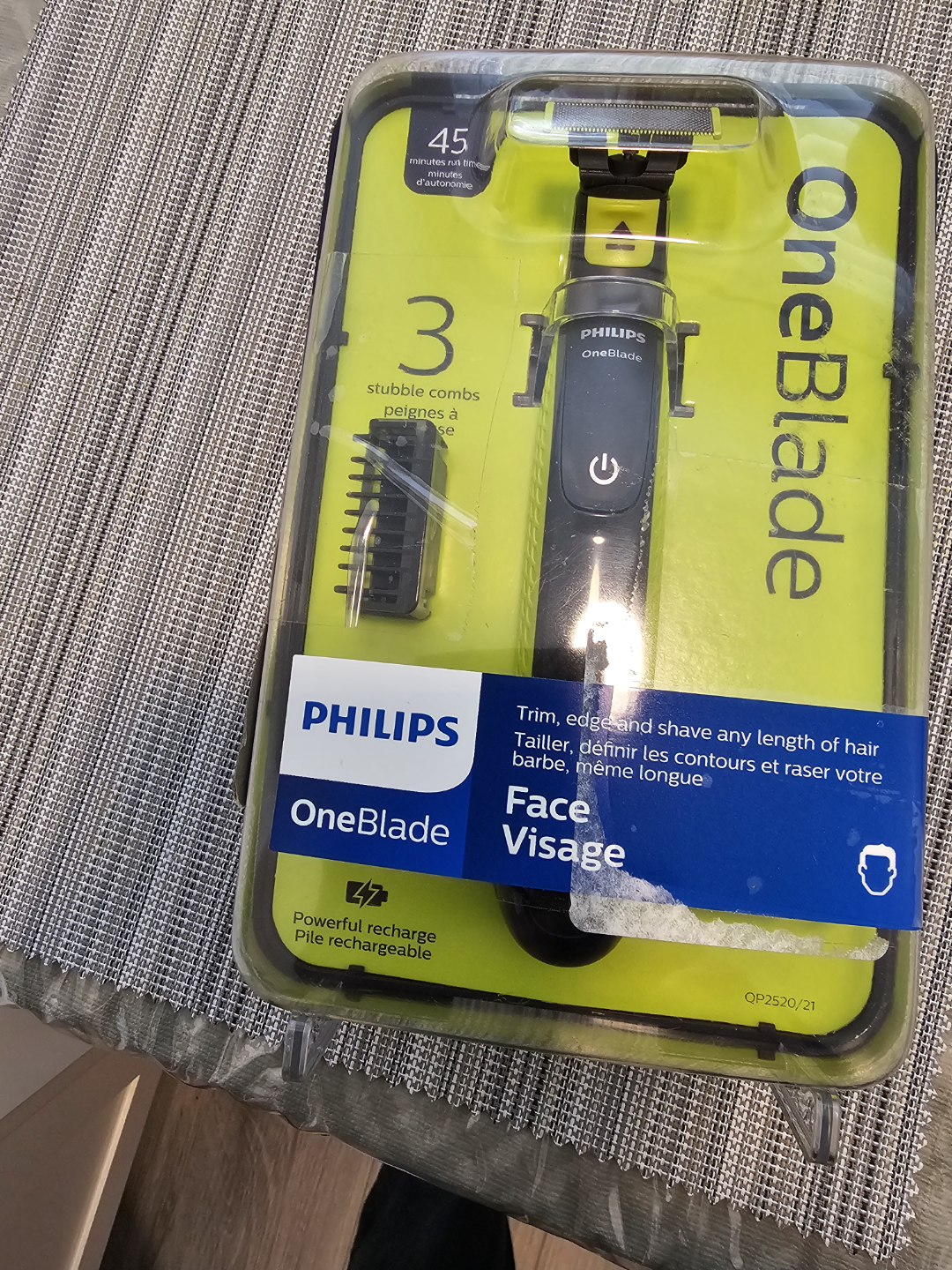 Philips OneBlade Face Trimmer QP2520/21