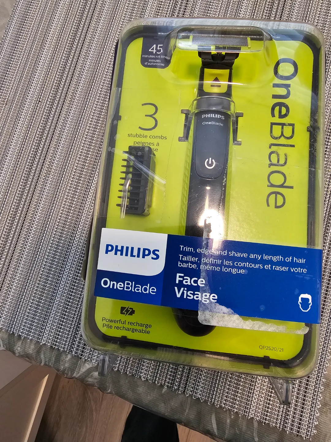 Philips OneBlade Face Trimmer QP2520/21