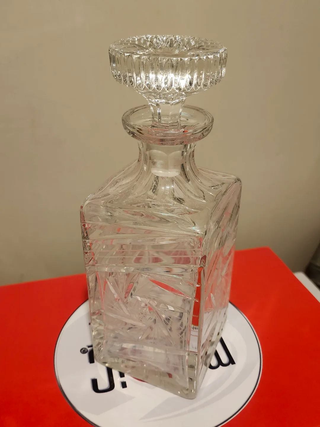 Crystal Decanter with Stopper thumbnail