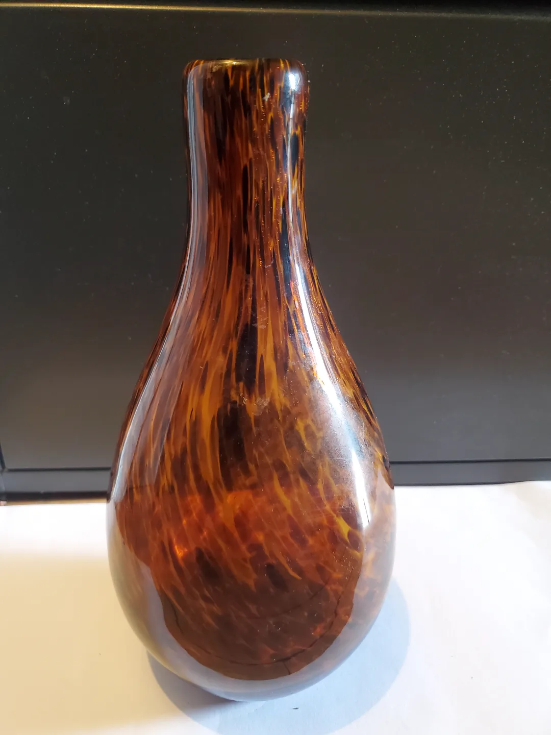 Tortoiseshell Glass Vase thumbnail