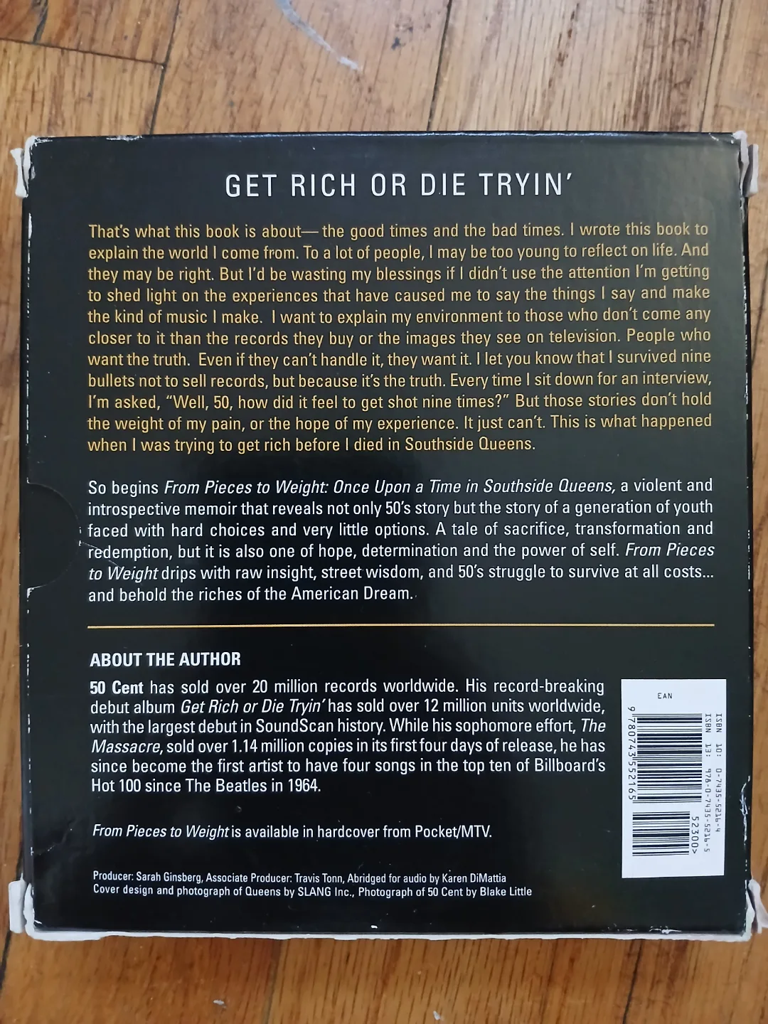 50 Cent From Pieces to Weight Audiobook - 4 Disc Set image indicator(4)