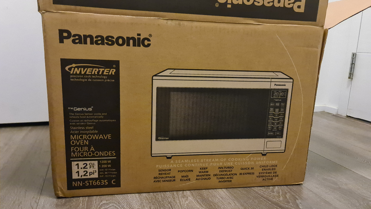 Panasonic NN-ST663S Inverter Microwave Oven - Stainless Steel - photo 4