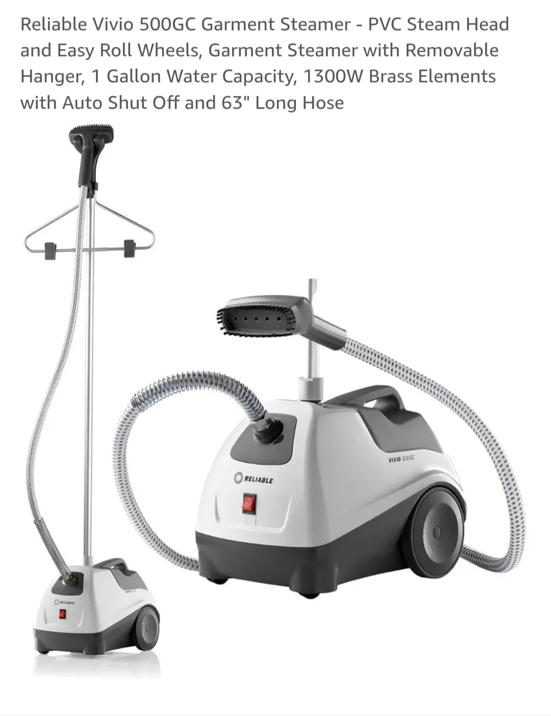 Reliable Vivio 500GC Garment Steamer image indicator(2)