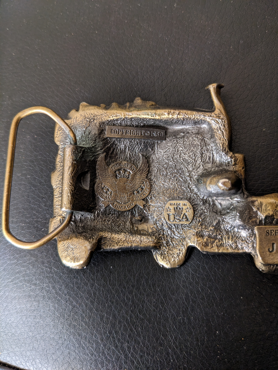 Vintage Truck Belt Buckle - photo 2