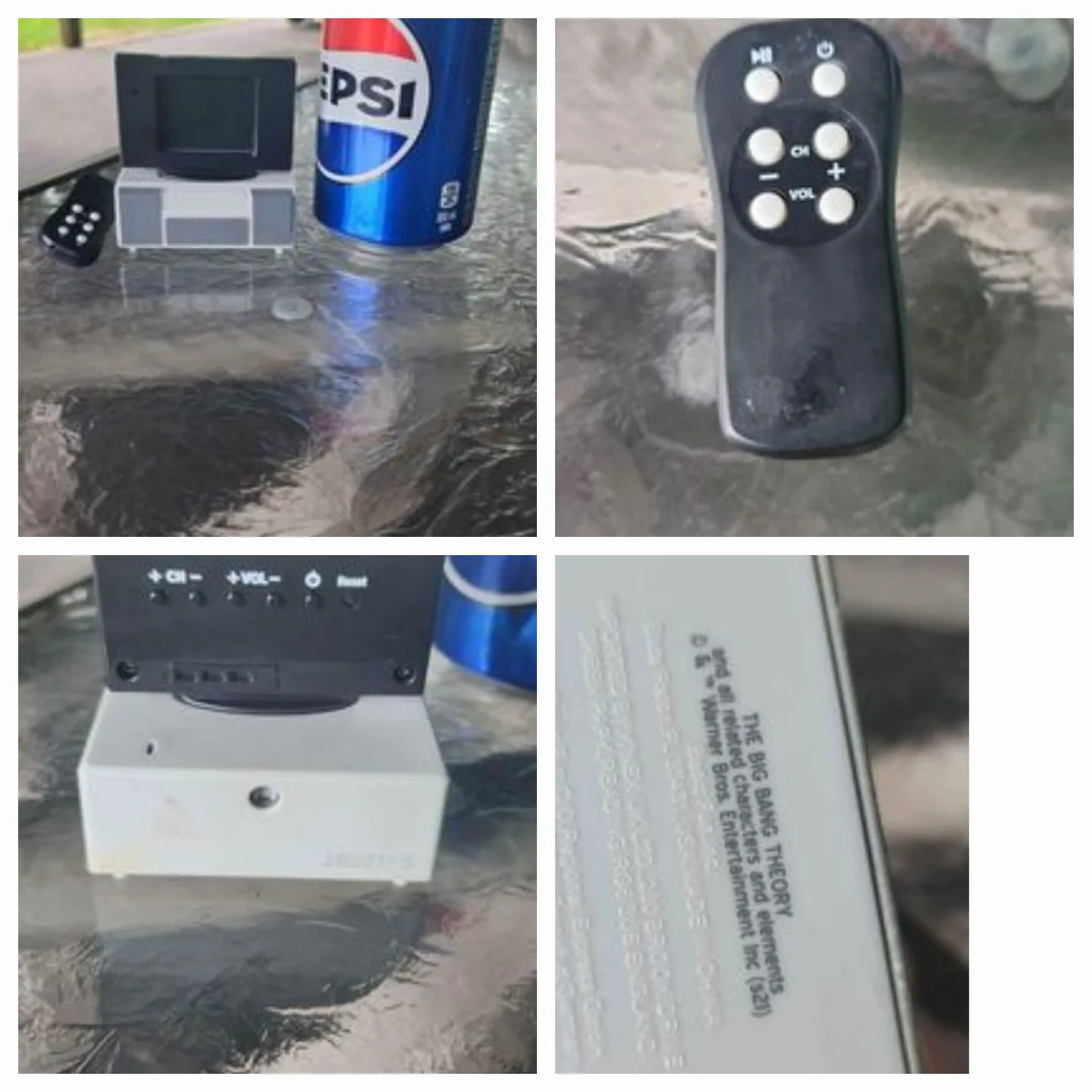 The Big Bang Theory Mini TV Replica with Remote thumbnail