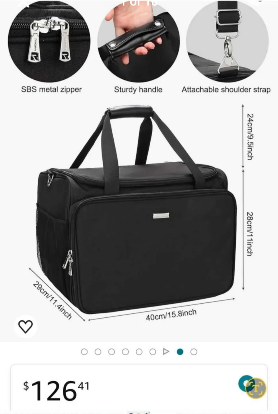 (New)Relavel Professional Hairdressing Shoulder Bag image indicator(3)