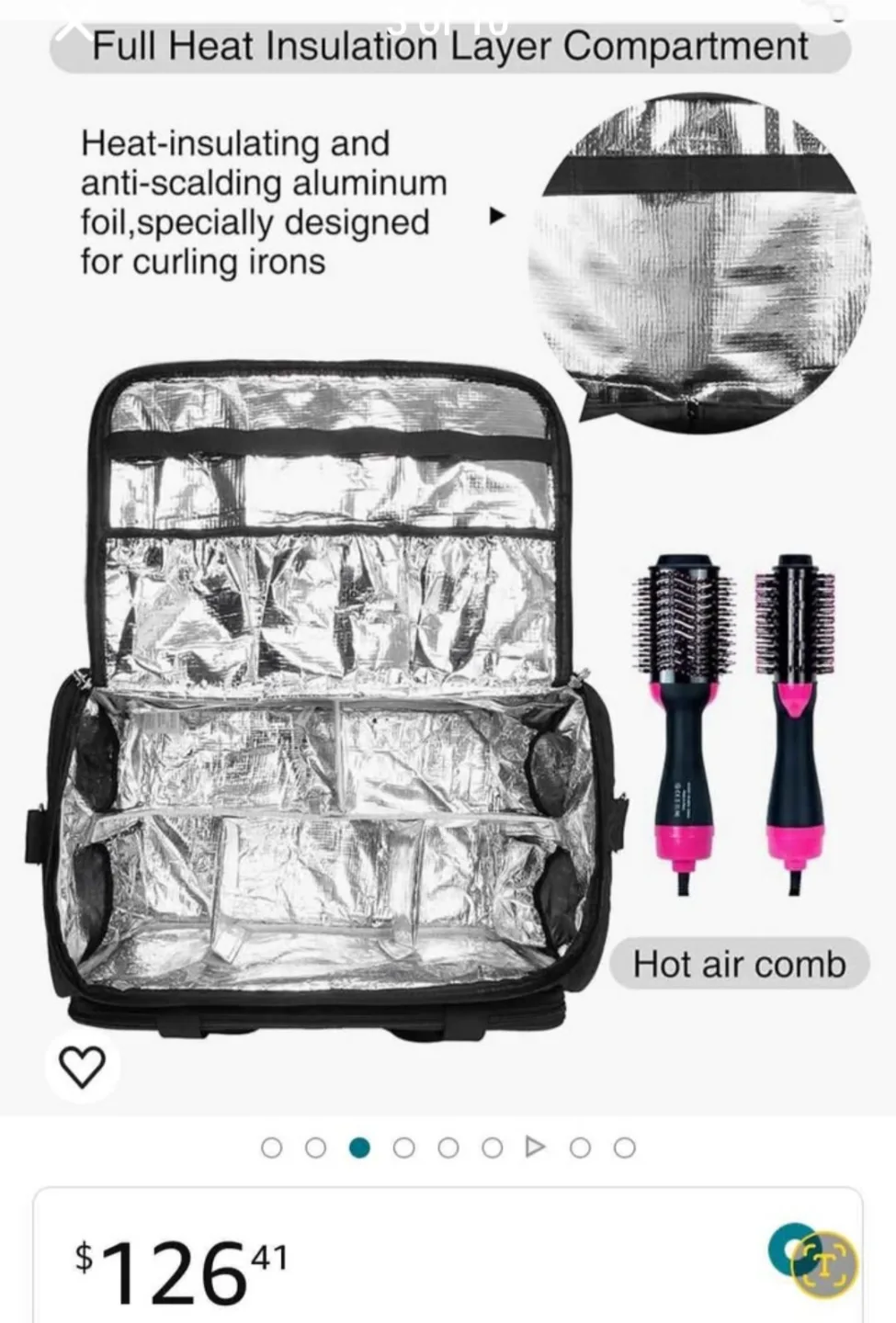 (New)Relavel Professional Hairdressing Shoulder Bag image indicator(5)