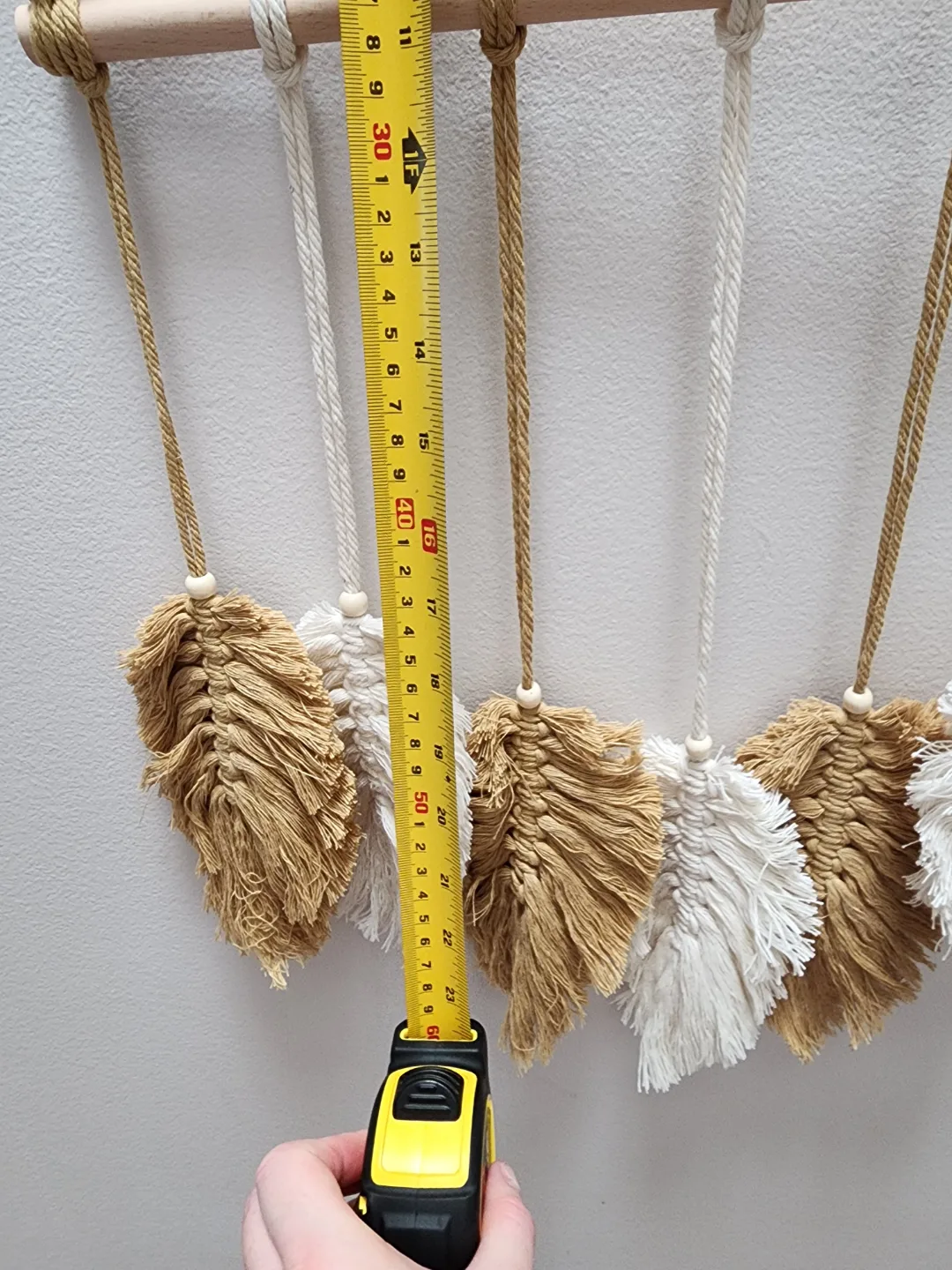 Macrame Feather Wall Hanging image indicator(3)