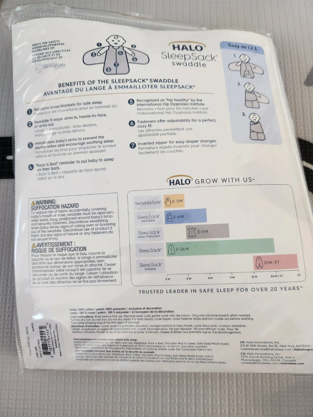 Halo SleepSack Swaddle 3-6 Months image indicator(3)