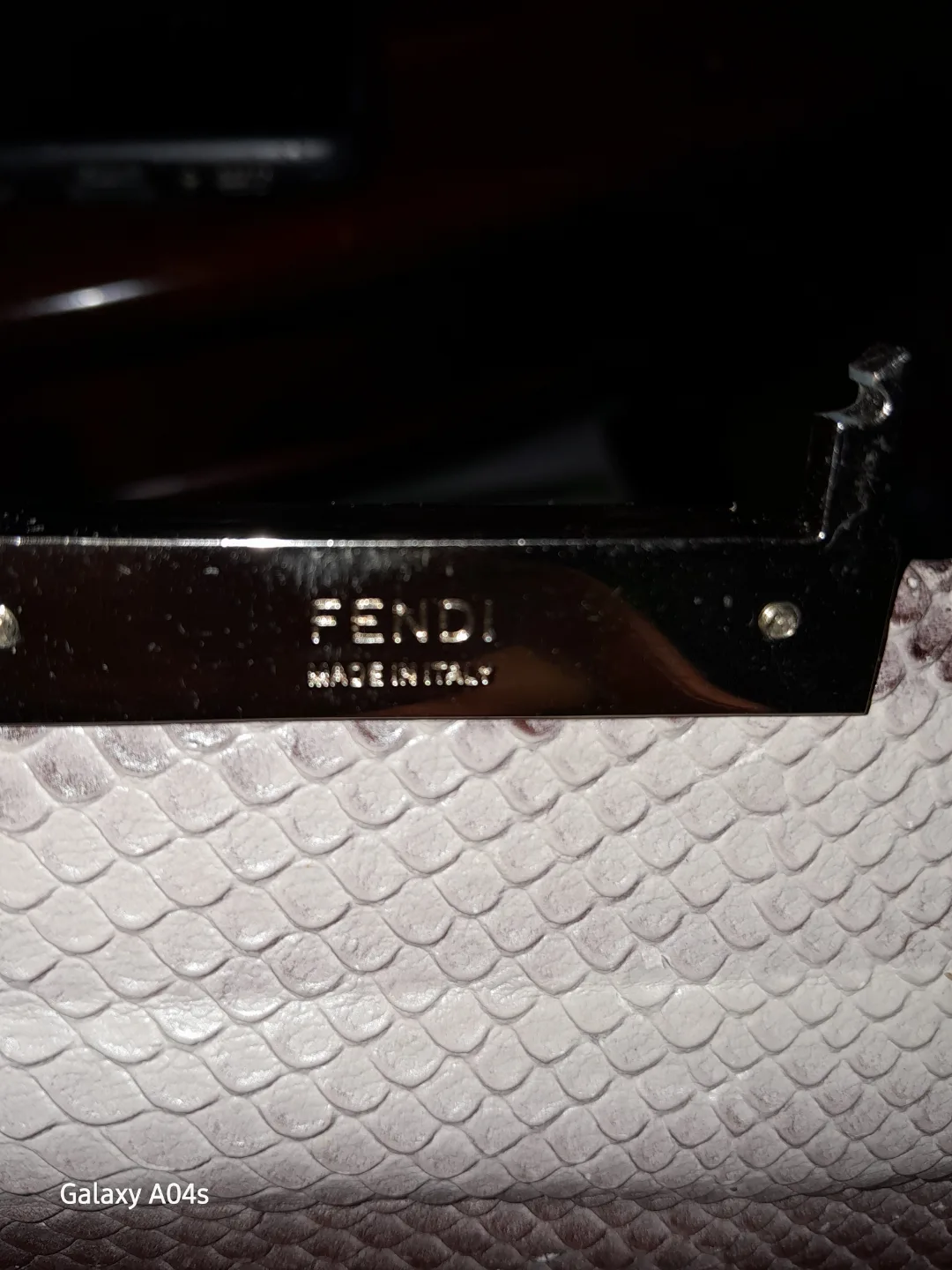 Fendi Snakeskin Shoulder Bag image indicator(7)