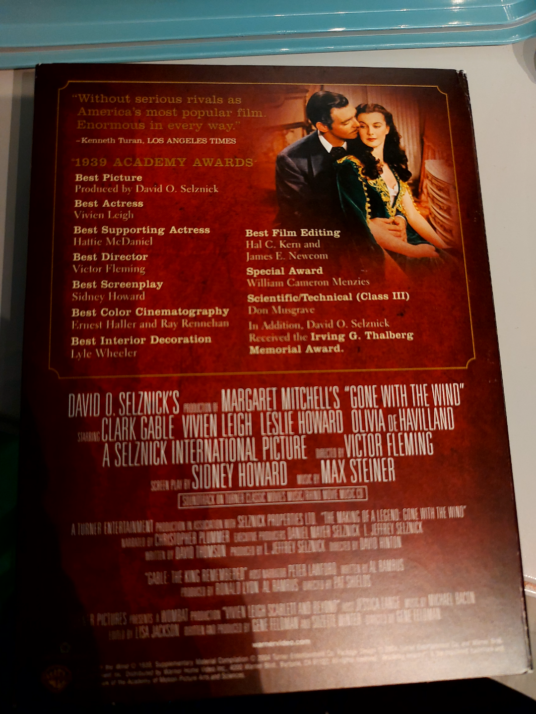 Gone With The Wind Four-Disc Collector's Edition DVD