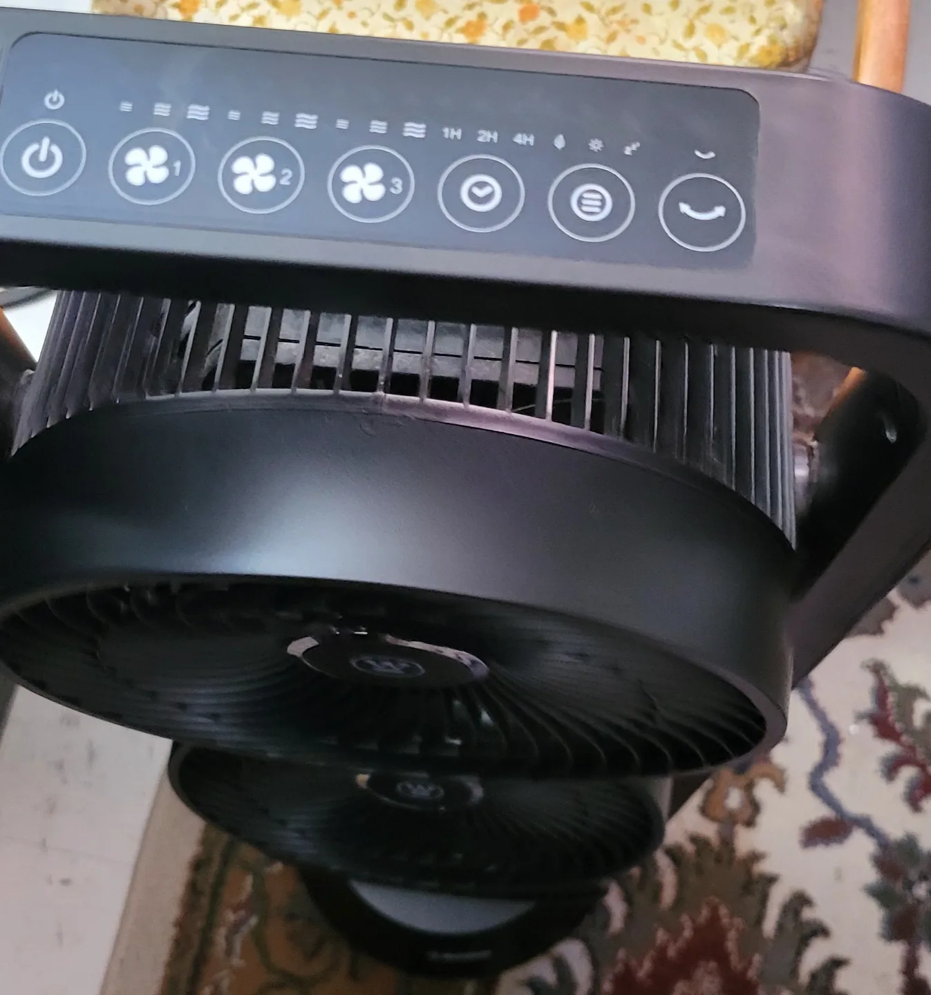 Three-fan tower fan image indicator(3)