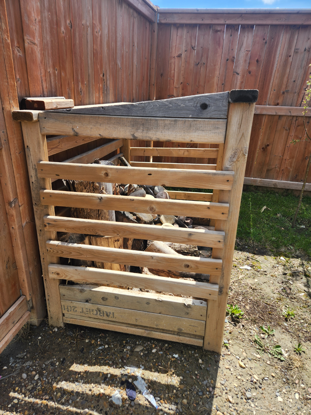 Wooden Log Storage Rack - photo 2