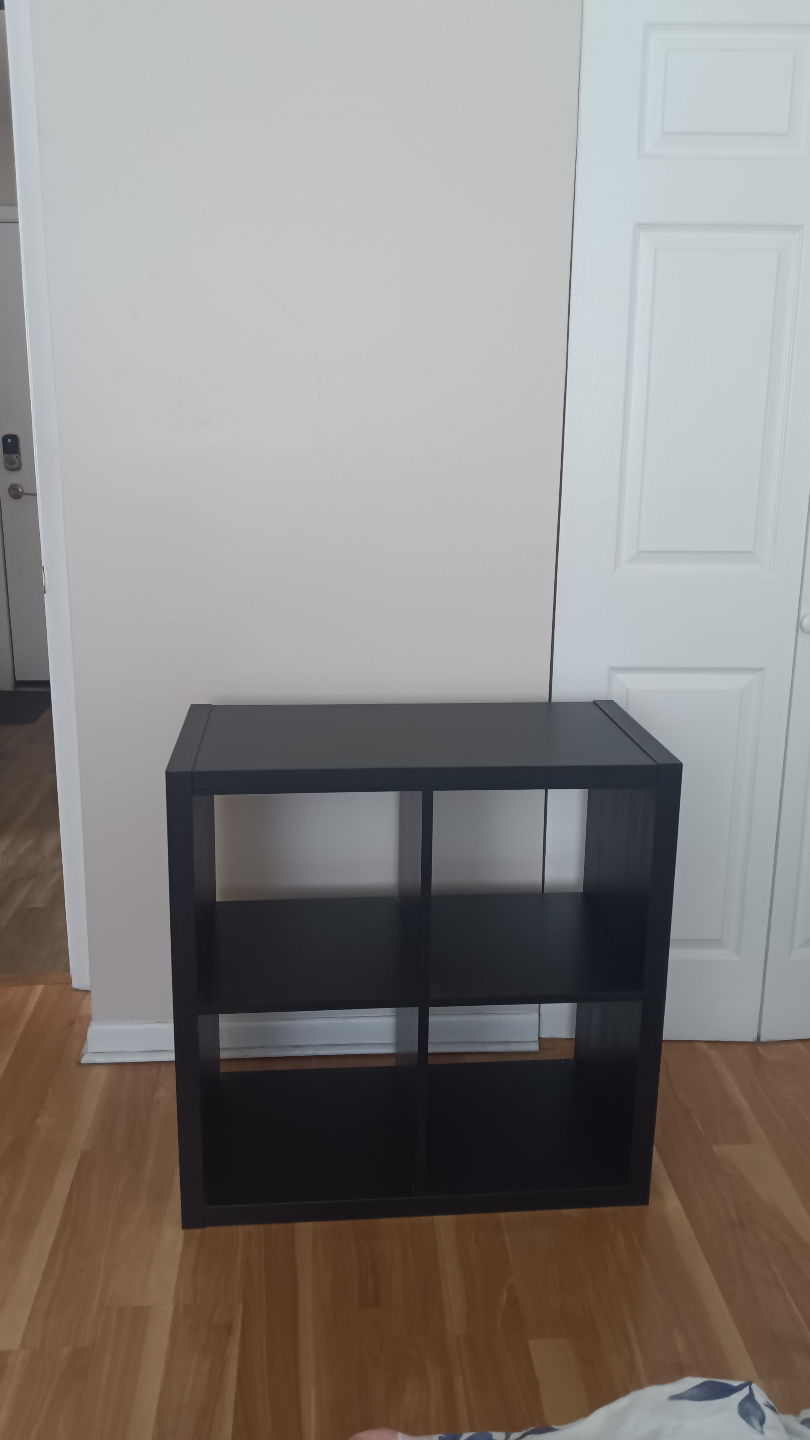 Black Cube Storage Shelf - photo 2