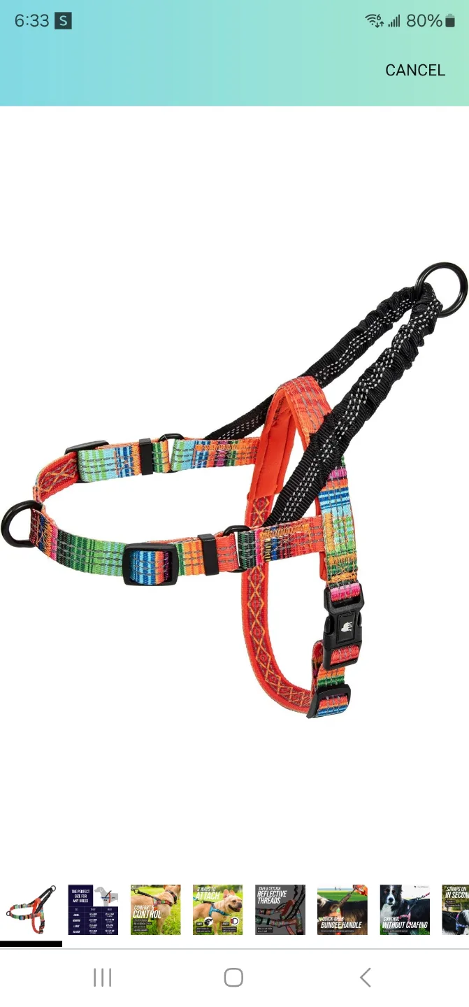 Leashboss Reflective Dog Harness - Small image indicator(2)