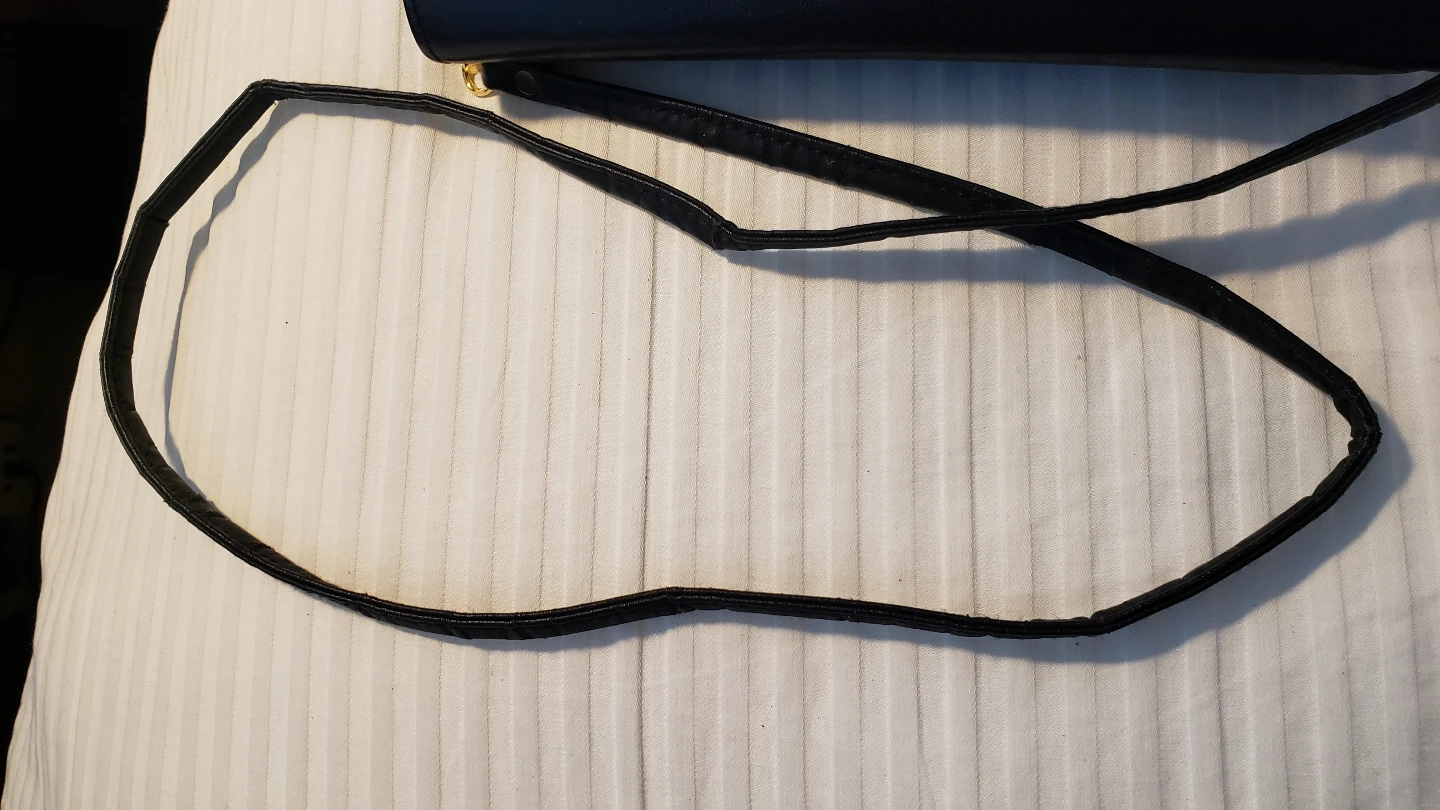Buxton Velvet Touch Cowhide Black Leather Cross-body Bag - photo 5