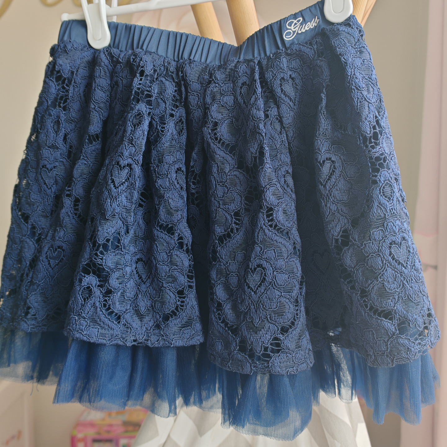 NWT Little girl Guess  lace Skirt 4t - photo 5