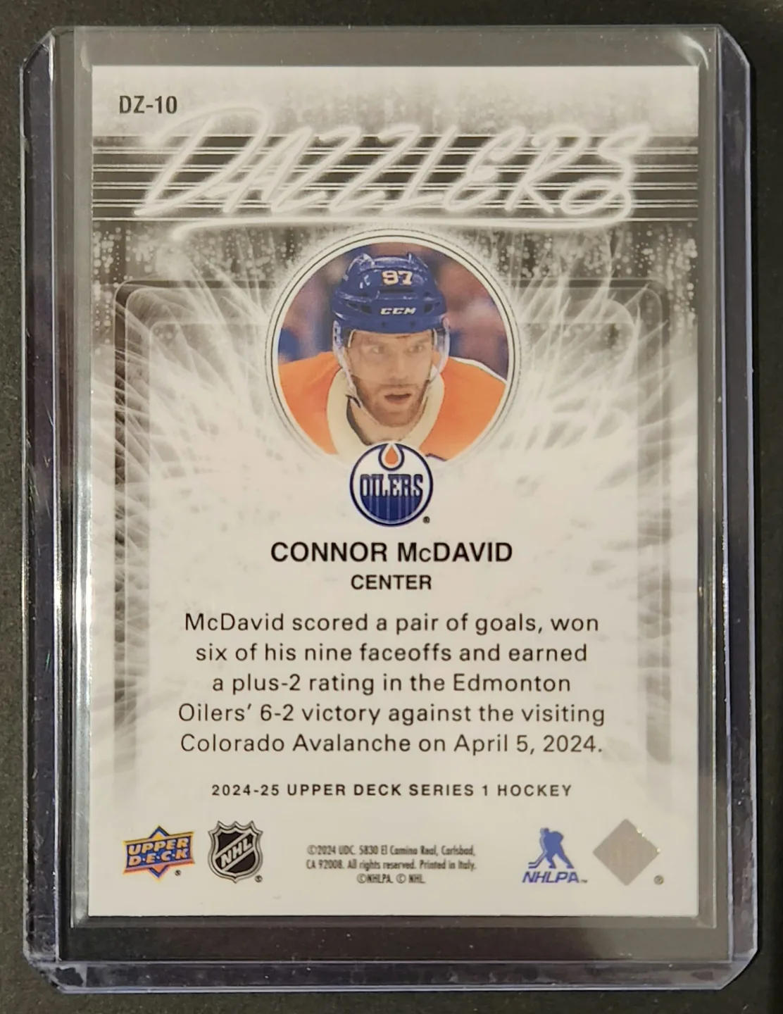 Pick Up 2x Connor McDavid Upper Deck Inserts '24-'25 mint🏒 image indicator(3)