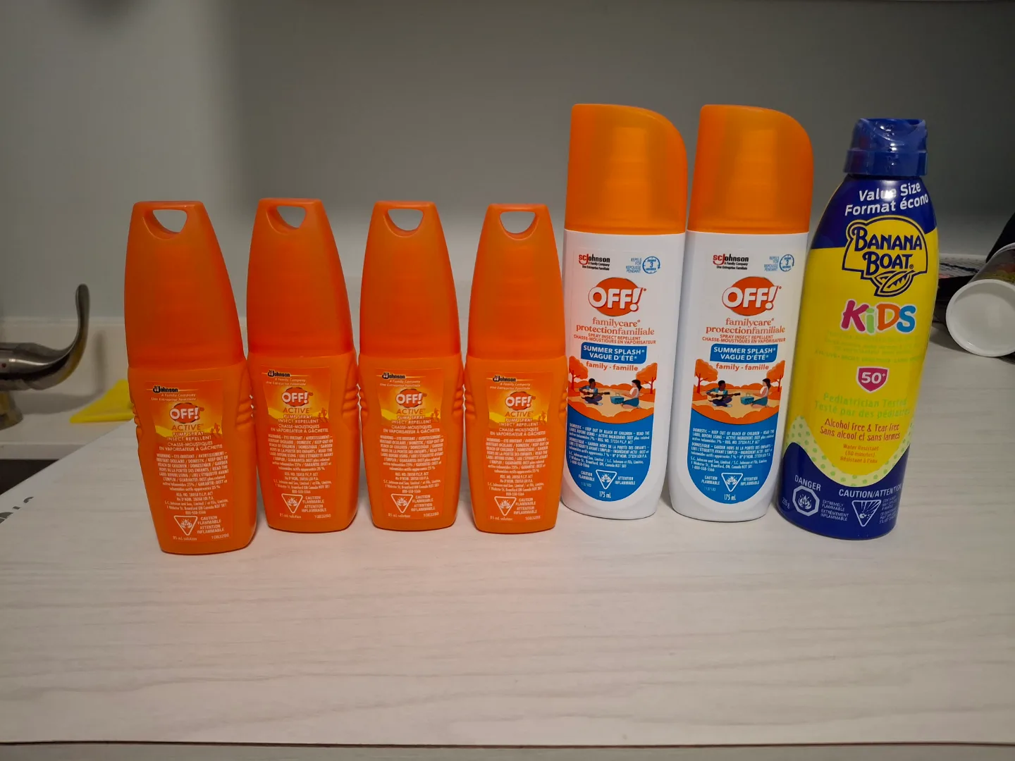 OFF! Bug Sorry & Banana Boat Kids Sunscreen thumbnail