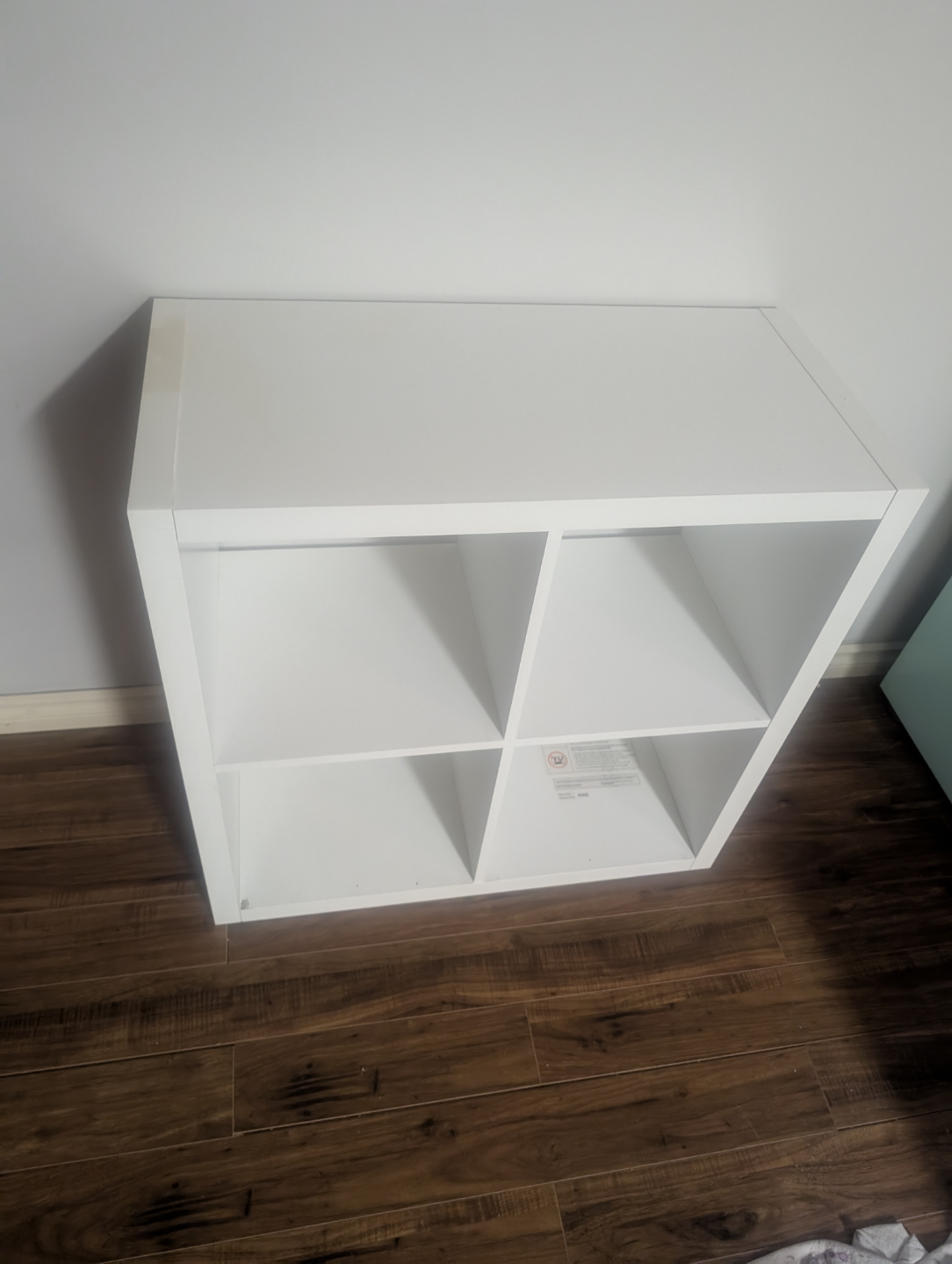 White 4-Cube Organizer Shelf - photo 3