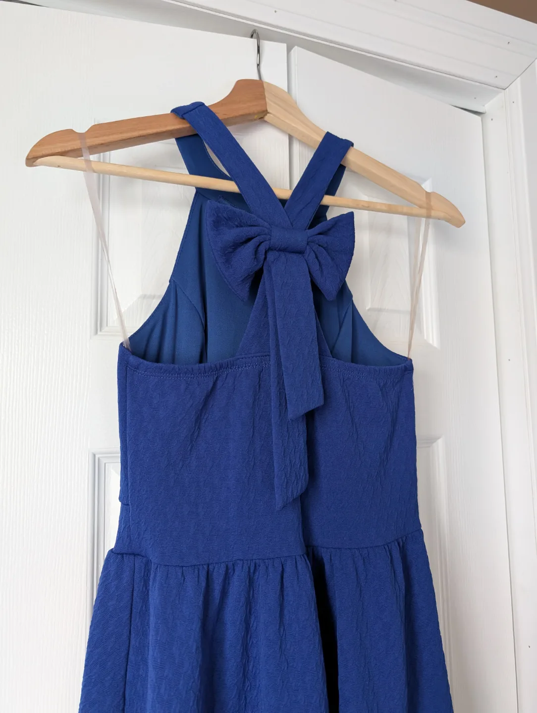 Bailey Blue Royal Blue Dress with Back Bow-tie Detail - XS/S image indicator(3)