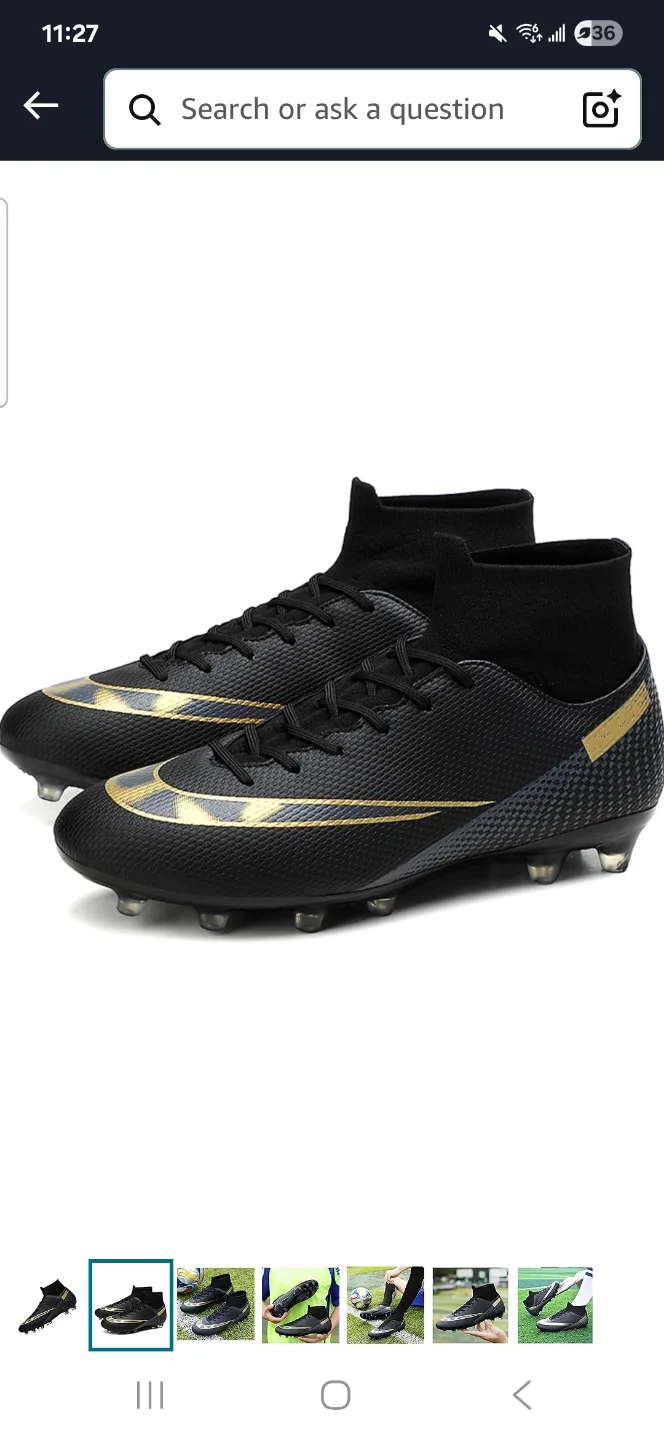 Men's Soccer Cleats - Size 10 thumbnail