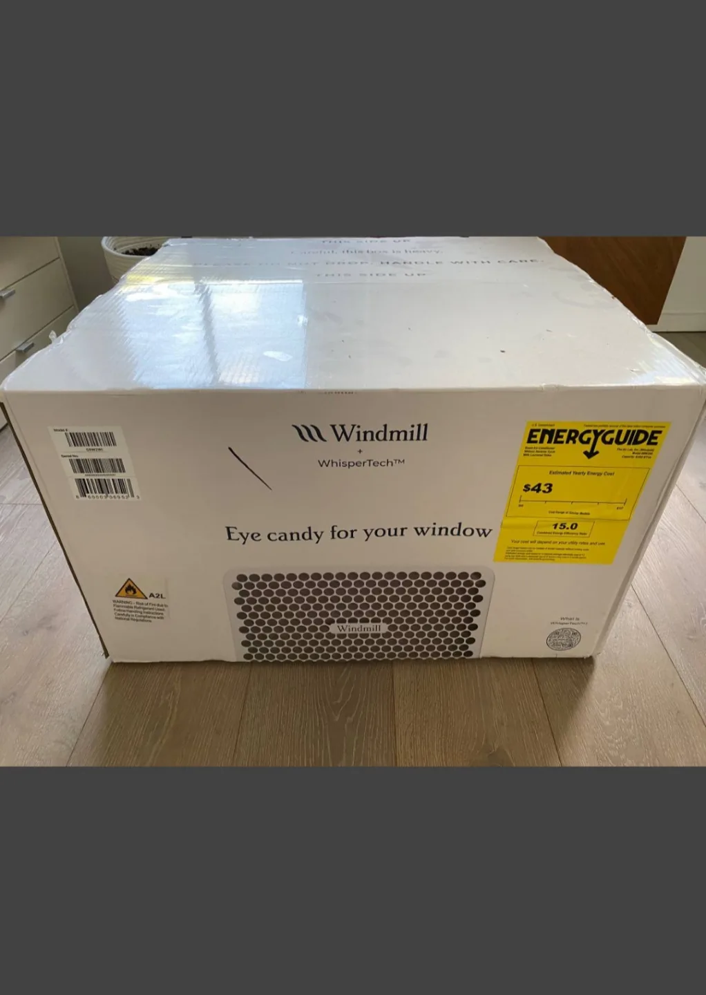 0Window Air conditioner New in Box(Free Delivery) thumbnail