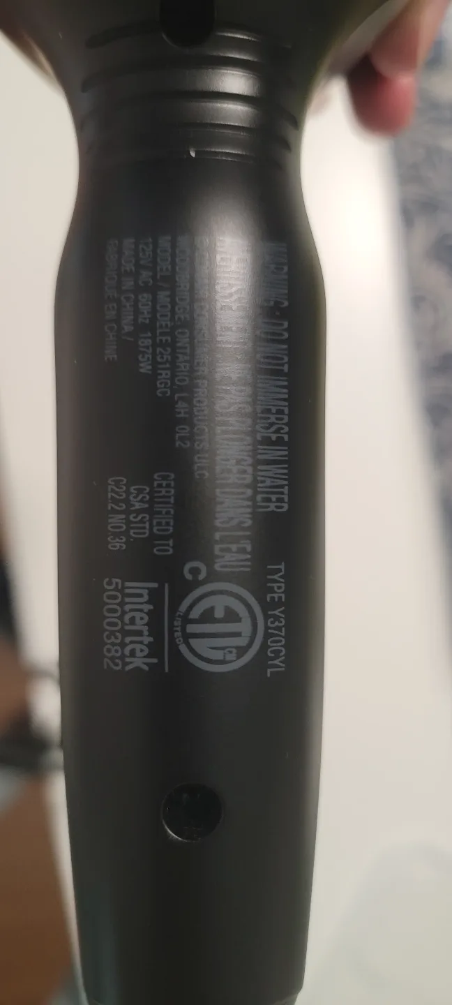 Conair InfinitiPro Hair Dryer image indicator(3)