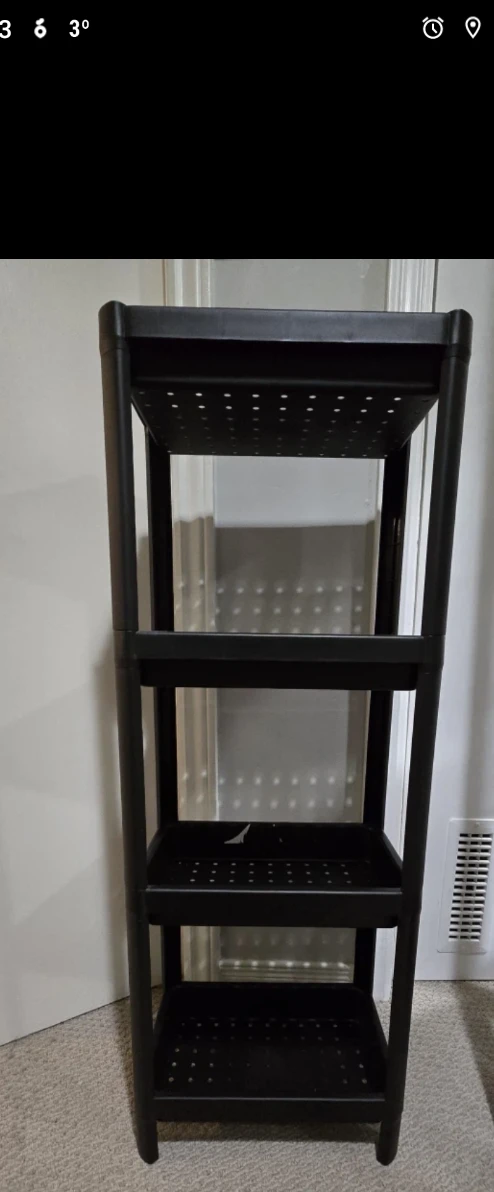 IKEA VESKEN 4-shelf unit, New