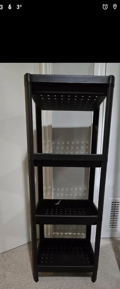 IKEA VESKEN 4-shelf unit, New thumbnail