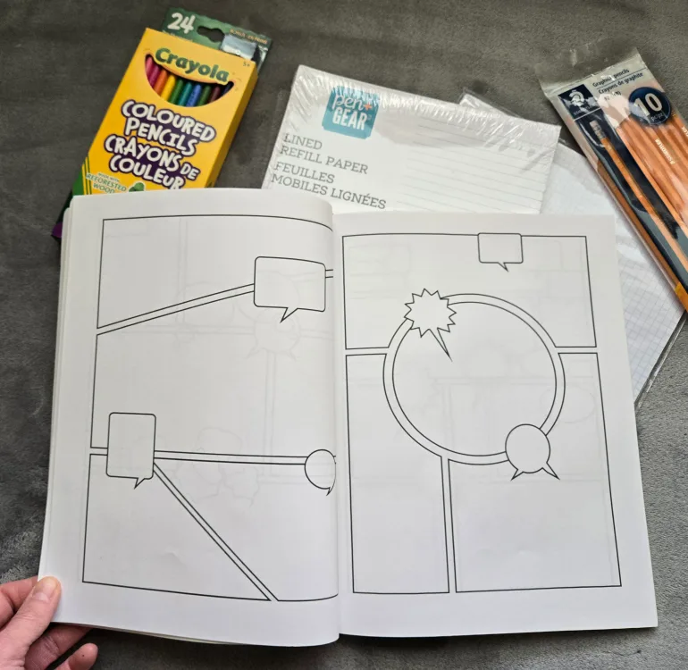 Comic Book Creation Kit for Kids and Teens image indicator(5)