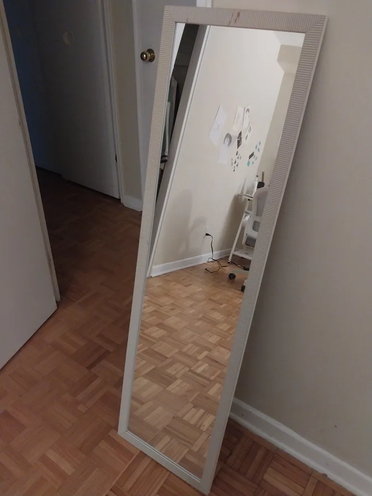 Full-Length White Mirror thumbnail