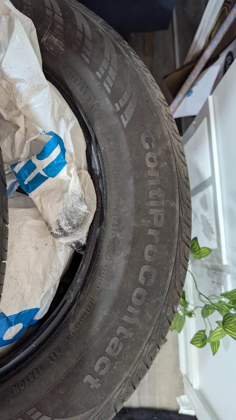 Used Michelin and Continental Tires - Set of Four - photo 3