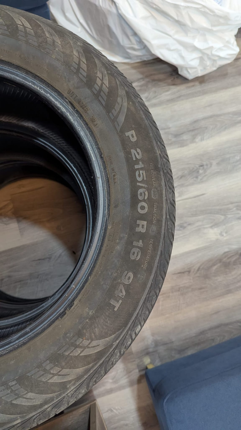 Used Michelin and Continental Tires - Set of Four - photo 4