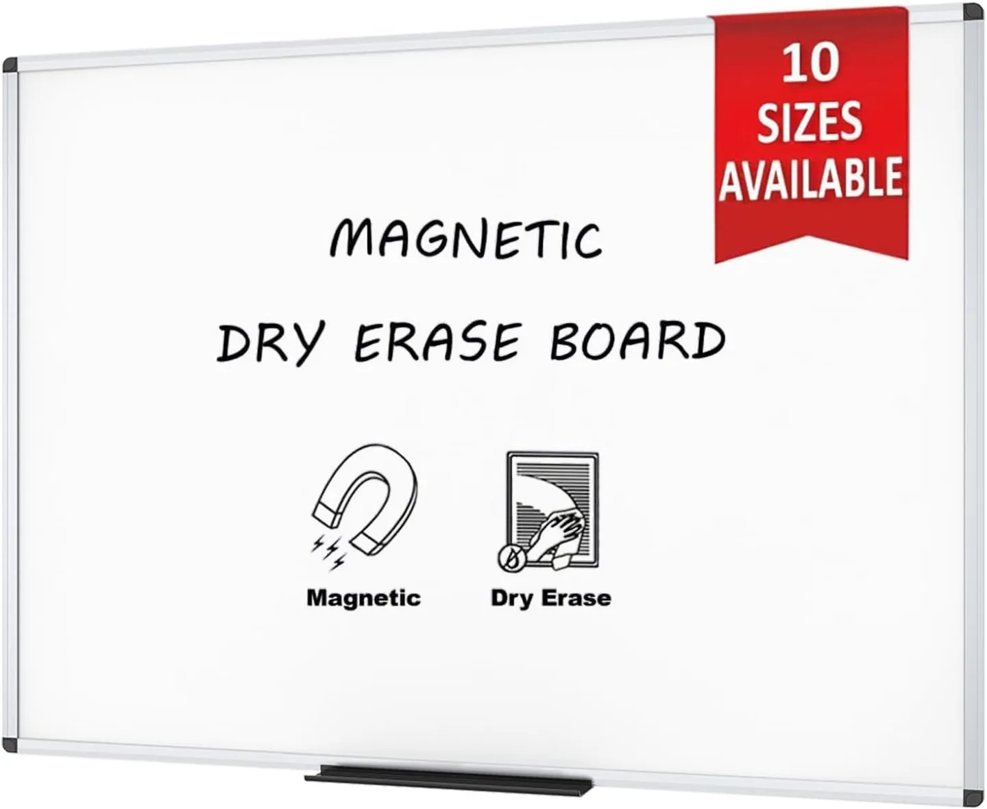 viz pro Magnetic Dry Erase Board - Damaged
