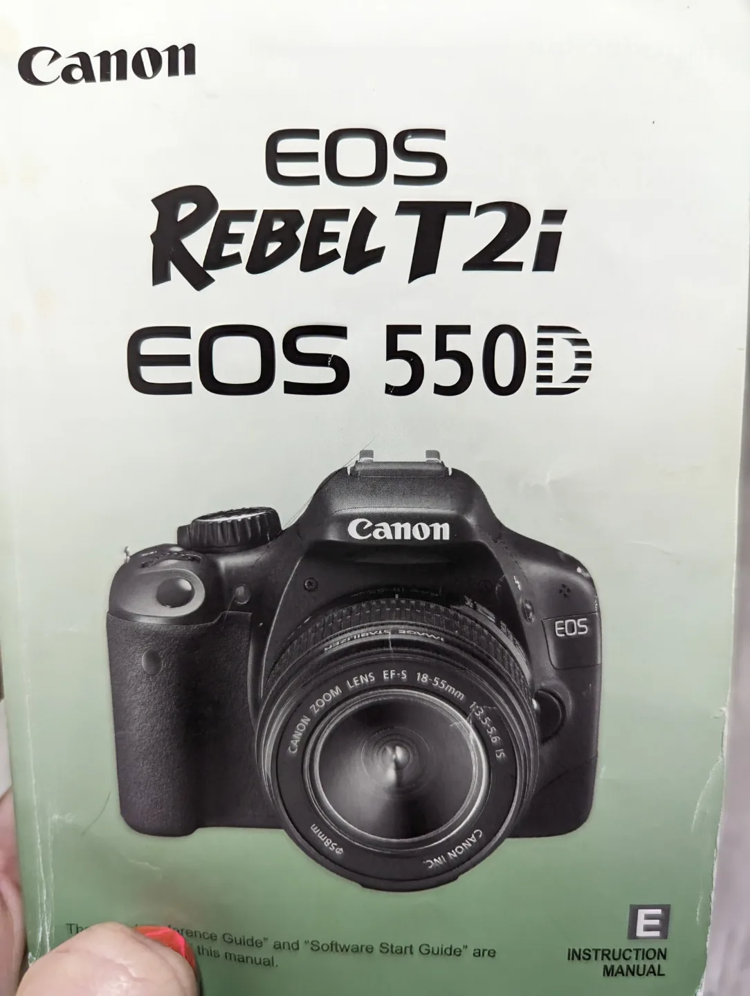 Canon Eos 550D/rebel T2i Digital Camera 18.0mp 18-55mm/55-250 mm thumbnail