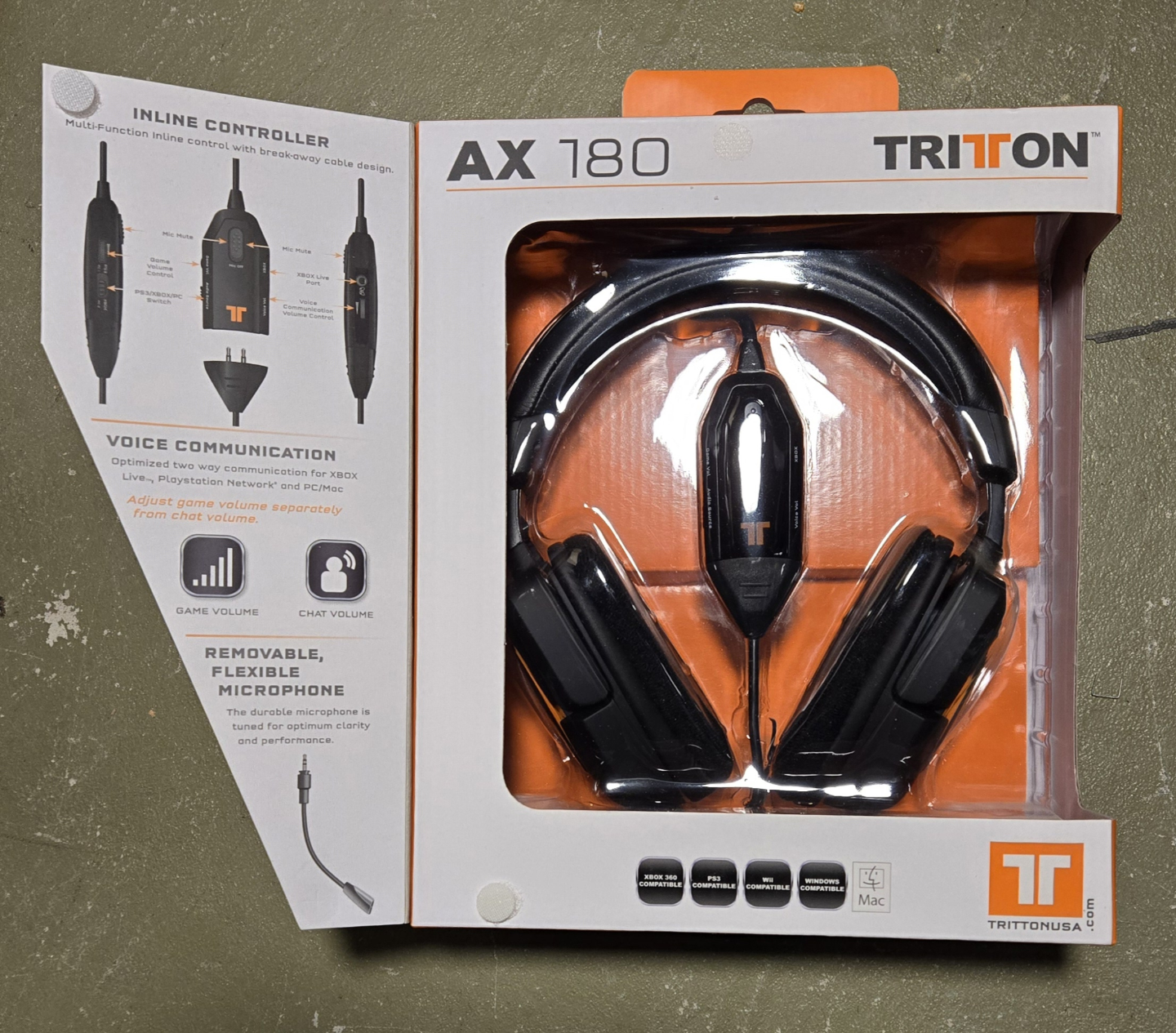 Tritton AX 180 Universal Gaming Headset - New in Box - photo 2
