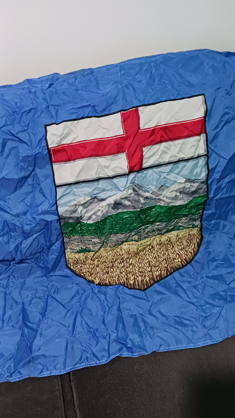 Canadian and Alberta Flags - photo 4