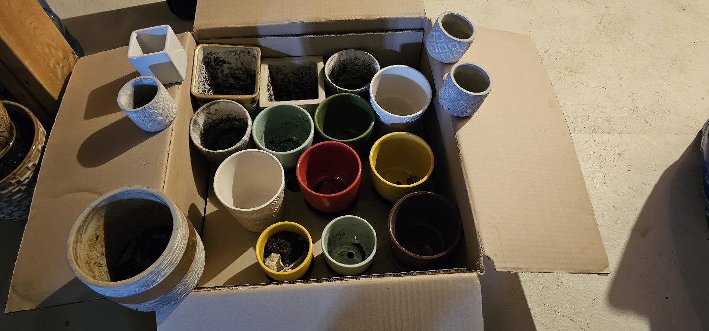 🧡Lot of ceramic planters - photo 2