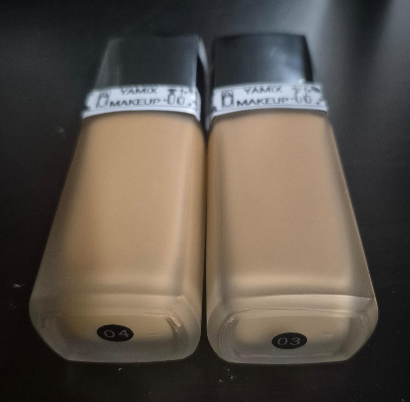 Yamix Makeup Liquid Foundations Shades 03 & 04 - photo 3