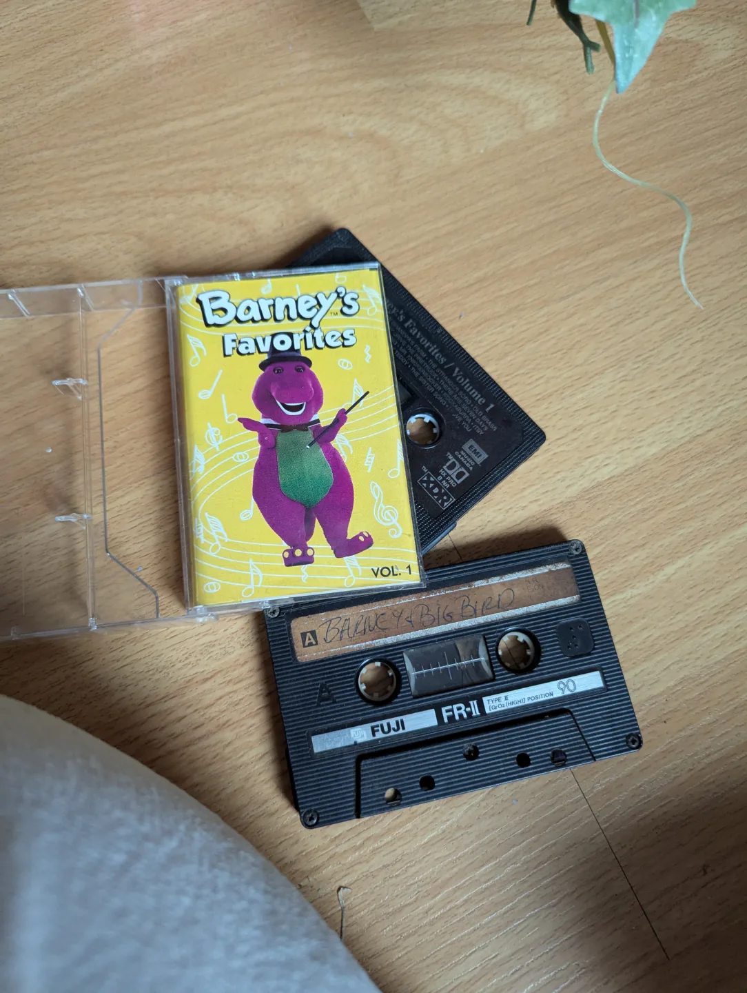 Barney's Favorites  Cassette Tape plus barney,big bird thumbnail