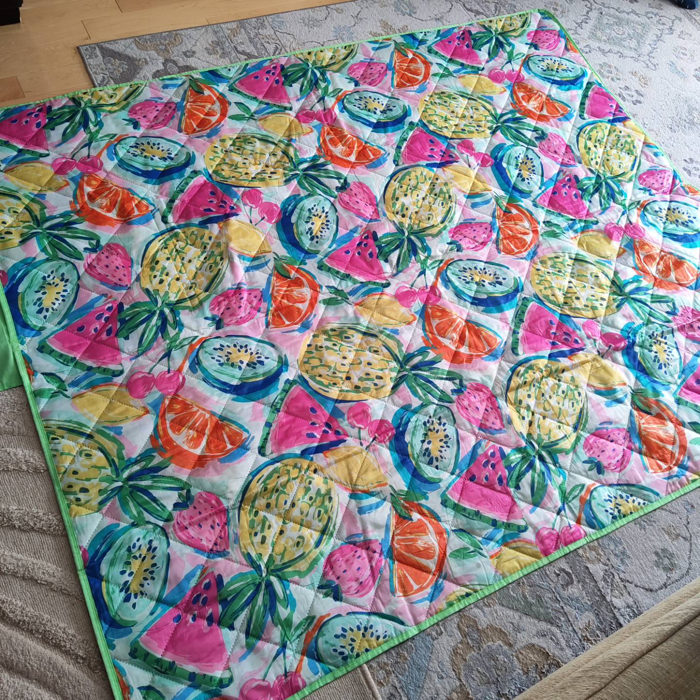 Foldable Picnic Blanket with Fruit🧡