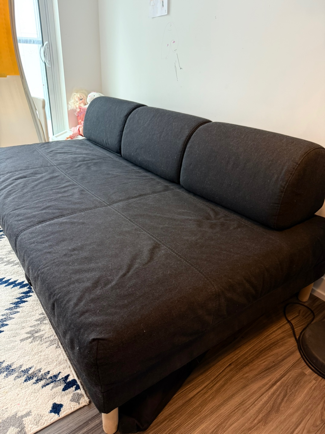 IKEA Sofa Bed - Black - photo 5