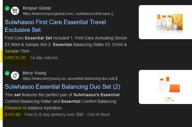 Sulwhasoo First Care Essential Travel Exclusive Set image indicator(2)