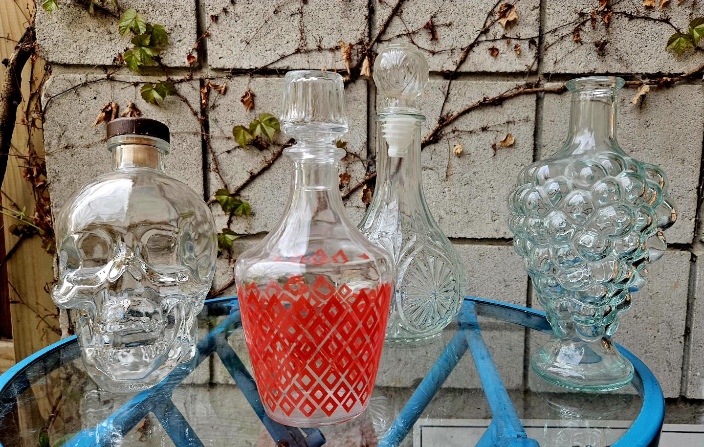 Variety of Glass decanters - photo 2