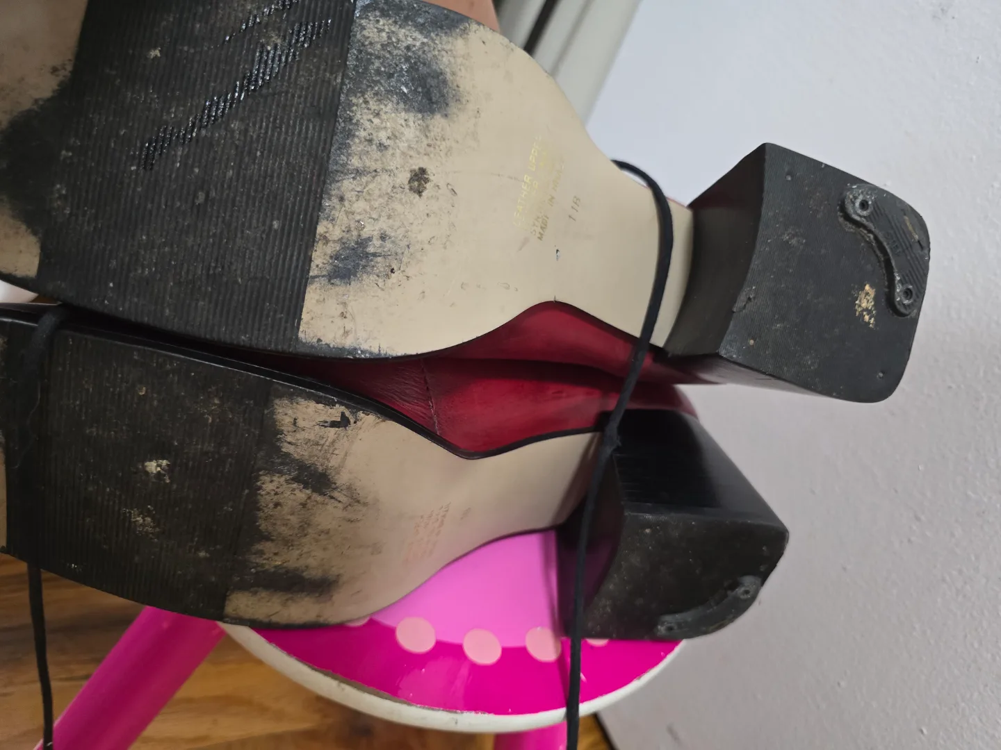 🥕 [freecycle] Vintage Sara Jordan Red Leather Ankle Boots image indicator(4)