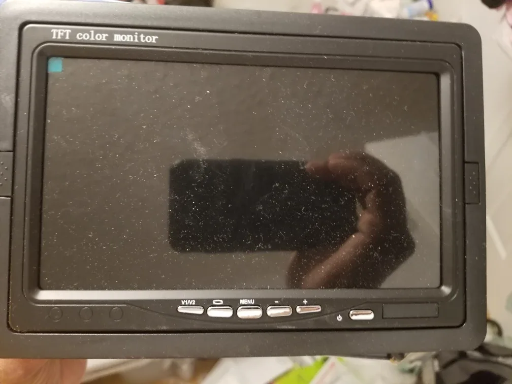 7" TFT LCD Pillow Color Monitor with Remote image indicator(5)