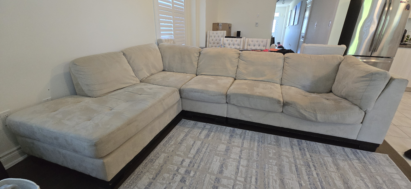 Beige Sectional Sofa - photo 3